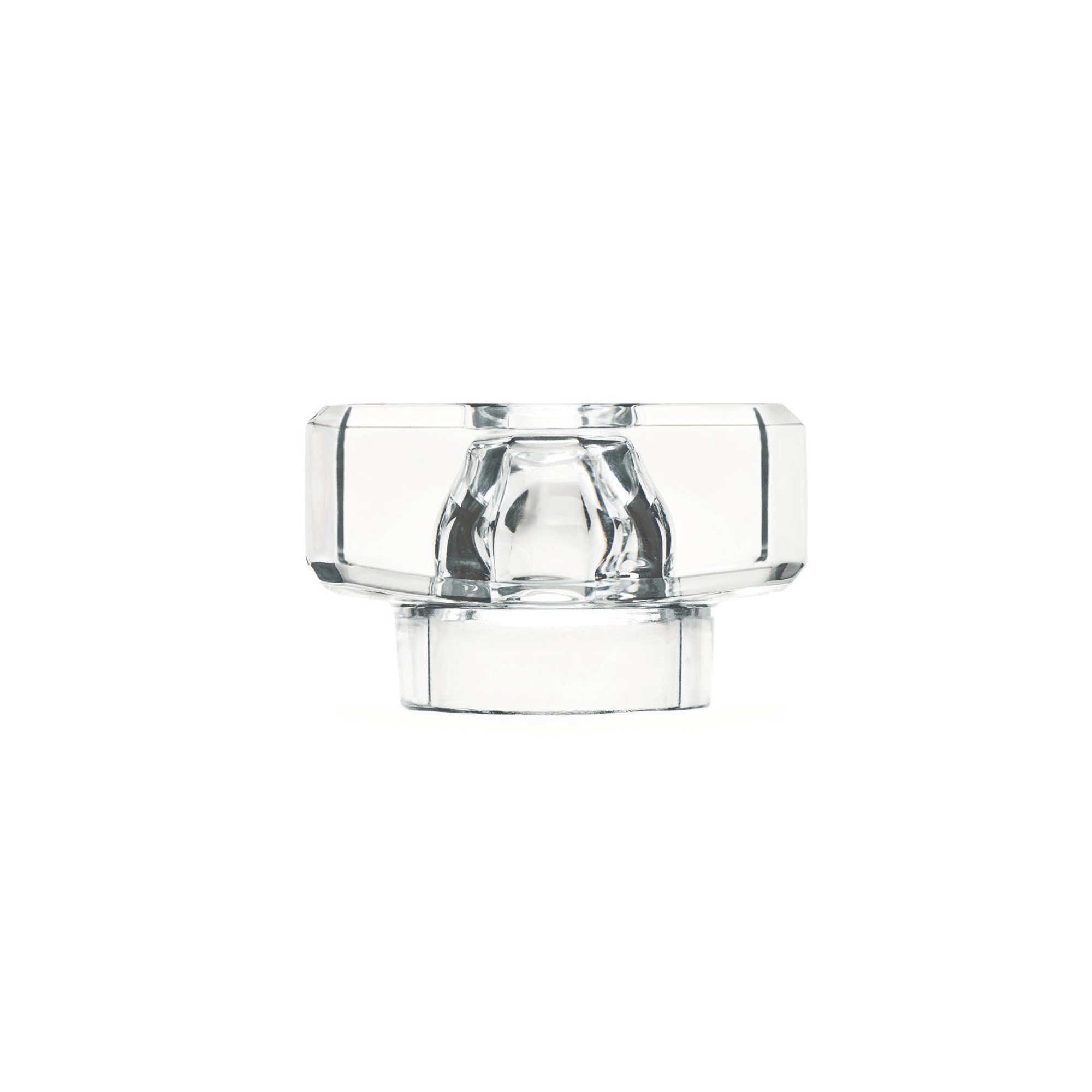 Verso glass cap