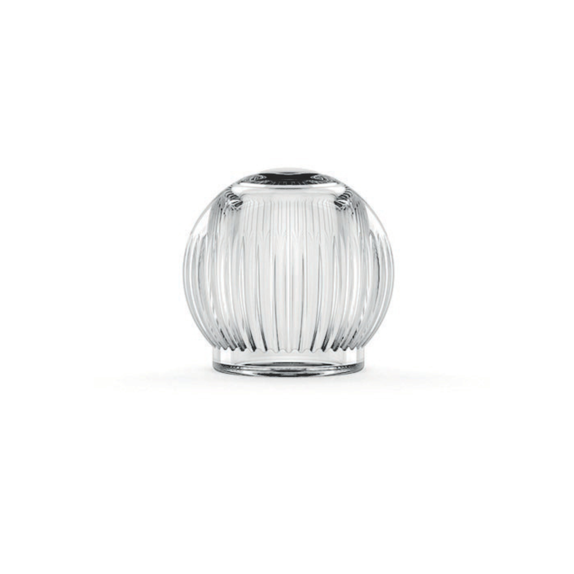 Sphere glass cap